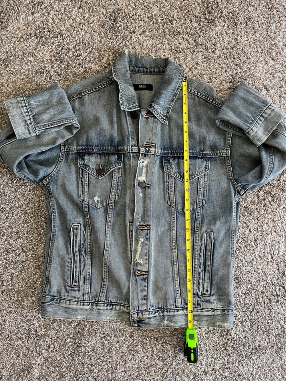 ABLE Merly Denim Jacket - Picture 11 of 12